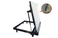 Люк напольный Стелс-КУ 1000*600п короб утепленная серия